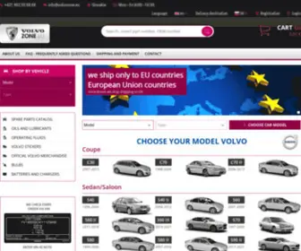 Volvozone.eu(Polestar Spare Parts Europe) Screenshot