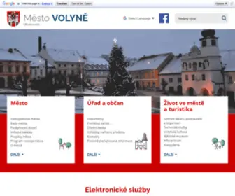 Volyne.eu(Město Volyně) Screenshot