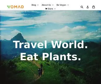 Vomadlife.com(Vegan Nomad Life) Screenshot