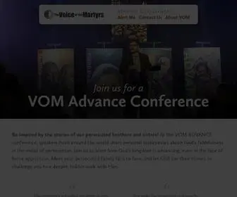 Vomadvance.com(VOM Advance Conferences) Screenshot