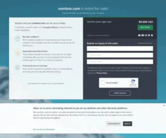 Vombox.com(Vombox) Screenshot