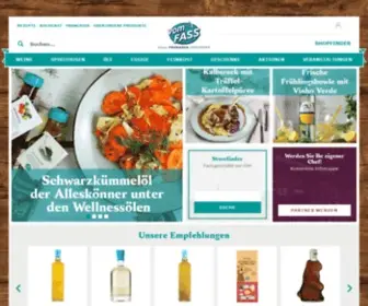 Vomfass.de(Essig & Öl) Screenshot