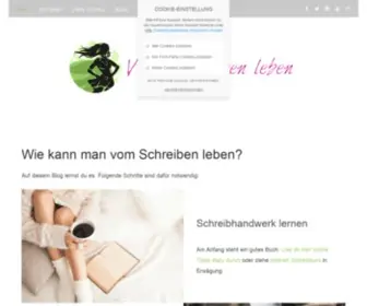 Vomschreibenleben.de(Schreibtipps und Marketing) Screenshot