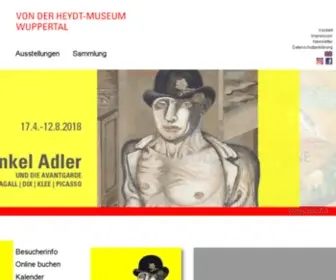 Von-Der-Heydt-Museum.de(Von Der Heydt Museum) Screenshot