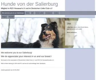 Von-Der-Salierburg.de(Herzlich Willkommen in der Salierburg) Screenshot