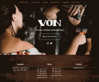Vonbar.com(Von) Screenshot