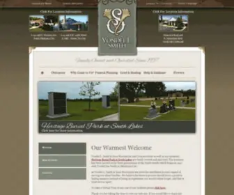Vondelsmithmortuary.com(Vondel Smith OKC Family Owned Funeral Home and Cremation Service) Screenshot