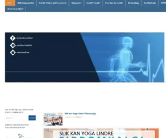 Vondt.net(Muskuloskeletal Helseblogg som Hjelper deg med Dine Smerter) Screenshot