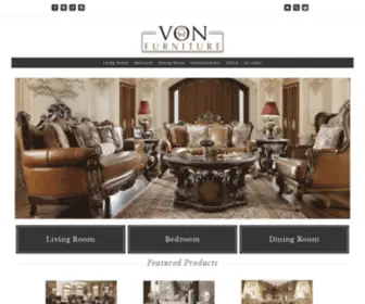 Vonfurniture.com(High End Furniture) Screenshot