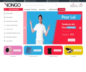 Vongo.tn(Site de Vente en Ligne Tunisie ) Screenshot