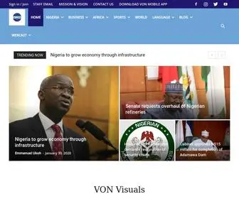 Von.gov.ng(Voice of Nigeria) Screenshot