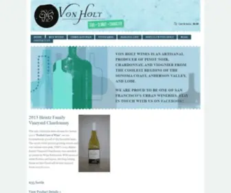 Vonholtwines.com(Vonholtwines) Screenshot