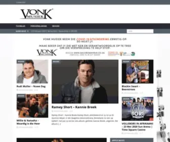 Vonk.co.za(Vonk Musiek) Screenshot