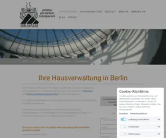 Vonkathen-Hausverwaltung.de(Die neue Hausverwaltung in Berlin) Screenshot