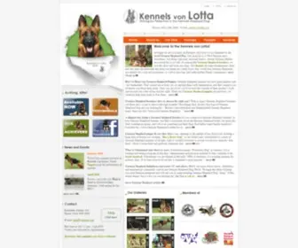 Vonlotta.com(German Shepherd puppies for sale) Screenshot