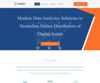 Vonly.com(Data Analytics Solutions) Screenshot