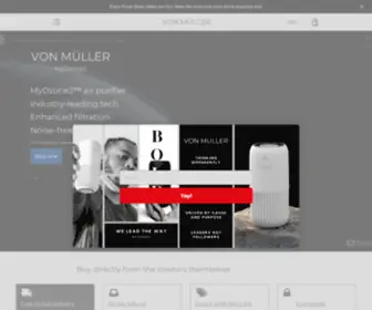 Vonmuller.co(Create an Ecommerce Website and Sell Online) Screenshot