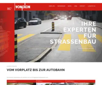 Vonplon.ch(Strassenbau) Screenshot