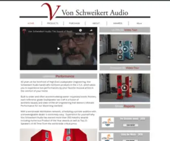 Vonschweikertaudio.com(Von Schweikert Audio) Screenshot