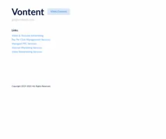 Vontent.com(Video Content) Screenshot