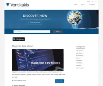 Vontikakis.com(Vasilis Vontikakis) Screenshot