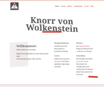 Vonwolkenstein.de(Knorr von Wolkenstein) Screenshot