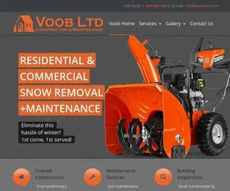 Voobcon.com(Construction and Maintenance Ltd) Screenshot