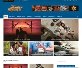 Voodoo-AND-Magic.com(How To Cast A Spell) Screenshot