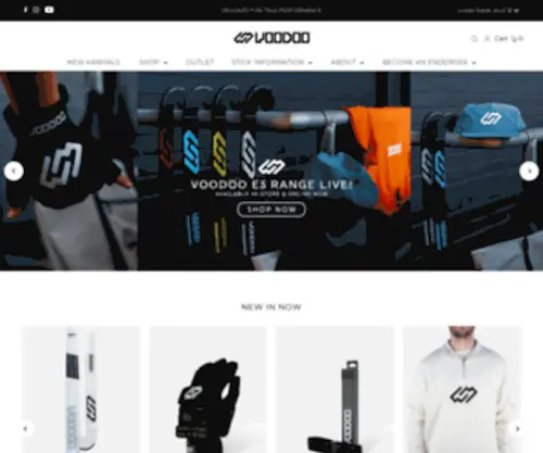 Voodoo-Hockey.com(VOODOO Hockey) Screenshot