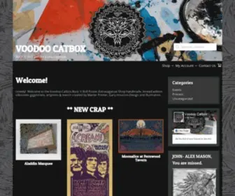 Voodoocatbox.com(Voodoo Catbox Poster Extravaganza) Screenshot