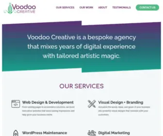 Voodoocreative.io(Marketing Voodoo Creative) Screenshot