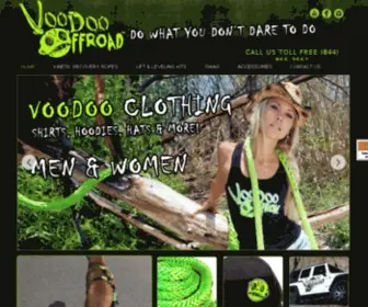 Voodoooffroad.com Screenshot