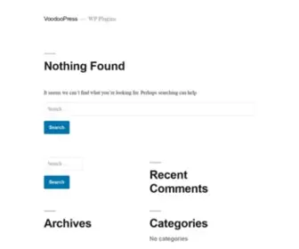 Voodoopress.net(WP Plugins) Screenshot