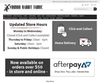 Voodoorabbit.com.au(Voodoo Rabbit Fabric) Screenshot