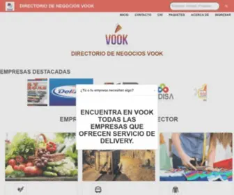 Vook.bo(VOOK Directorio de Empresas de Bolivia) Screenshot