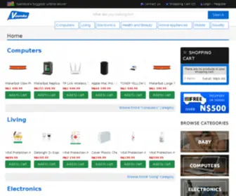 Voomka.com(Namibian Online Shop) Screenshot