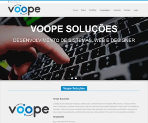 Voope.com.br(SoluÃ§Ãµes) Screenshot