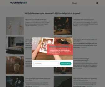 Voordeligst.nl(Vergelijken) Screenshot