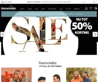 Voorwinden.nl(Kleding online kopen) Screenshot