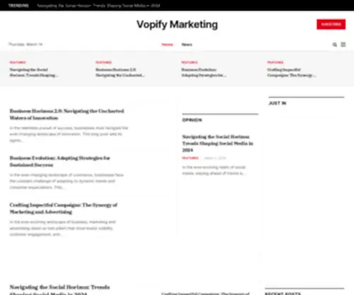 Vopifymarketing.com(Vopifymarketing) Screenshot