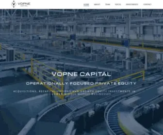 Vopne.com(Vopne Capital) Screenshot