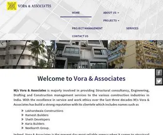 Voraandassociates.com(Vora & Associate) Screenshot