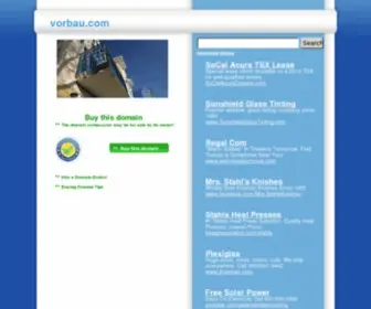 Vorbau.com(Vorbau) Screenshot