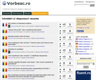 Vorbesc.ro(Intrebari si raspunsuri despre limba engleza) Screenshot