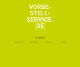 Vorbestellservice.de(Mr. pixel ist eine agentur aus neumarkt mit dem großen fokus e) Screenshot