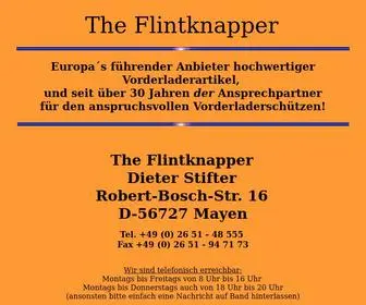Vorderlader.de(The Flintknapper) Screenshot