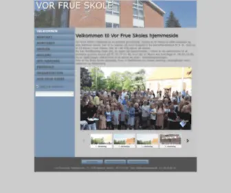 Vorfrueskole.dk(Vor Frue Skole) Screenshot