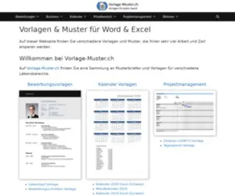 Vorlage-Muster.ch(Vorlagen & Muster f) Screenshot