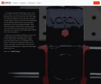 Vorondesign.com(VORON Design) Screenshot