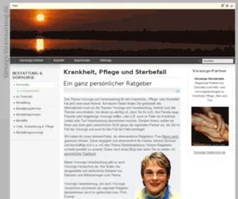 Vorsorge-Verantwortung.de(Vorsorge Verantwortung) Screenshot